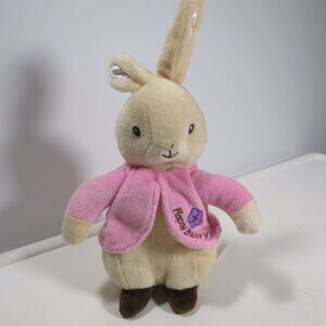 Beatrix Potter Signature Flopsy Bunny Plush Rabbit Embroidered Jacket